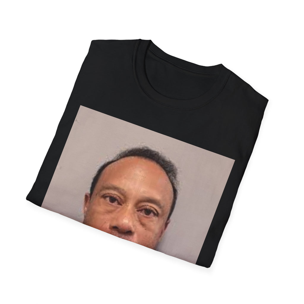 Tiger Woods Mugshot Tee Shirt