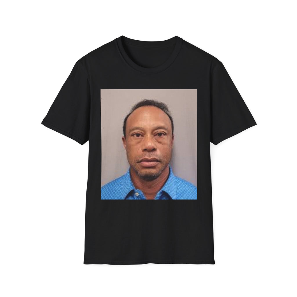Tiger Woods Mugshot Tee Shirt