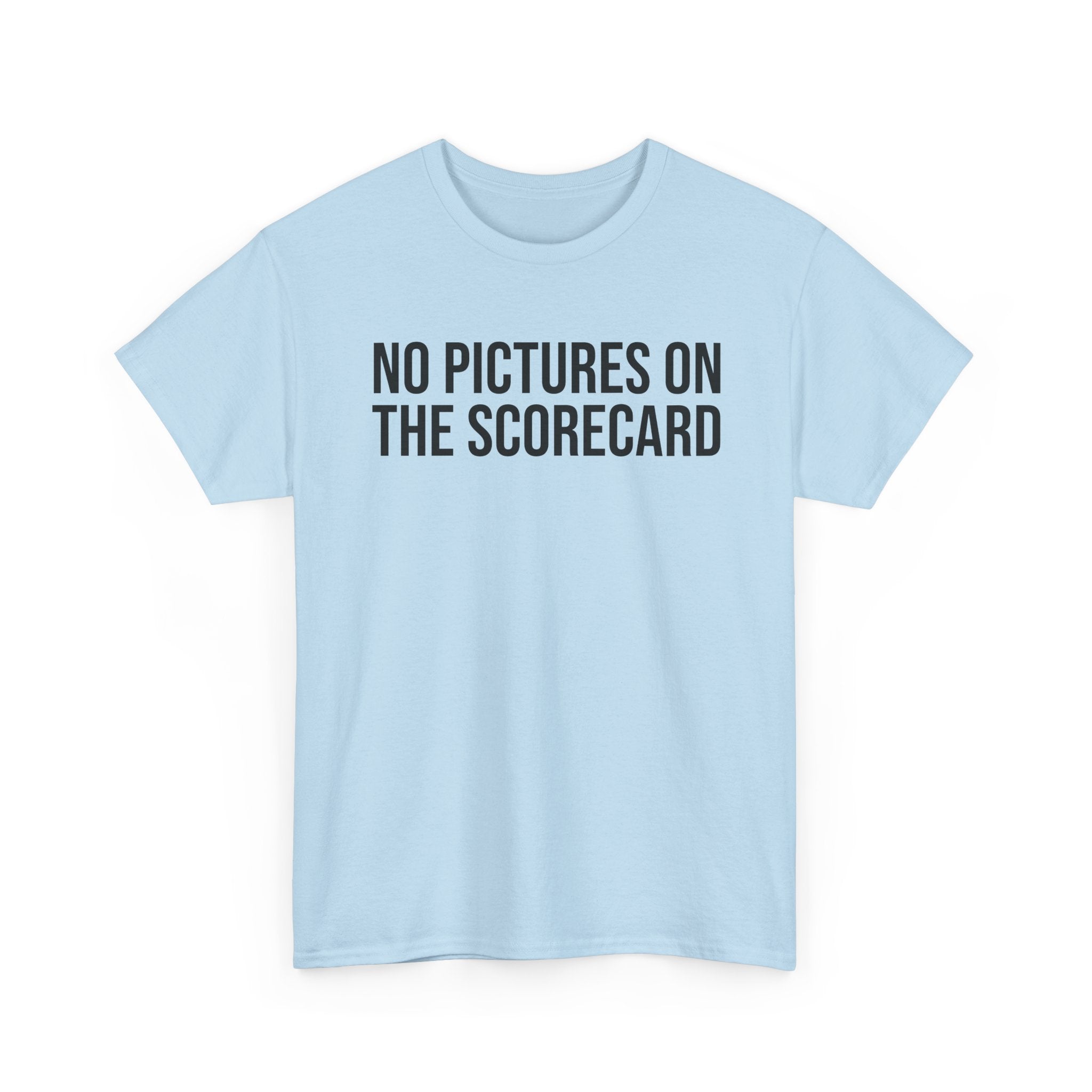 No Pictures On The Scorecard