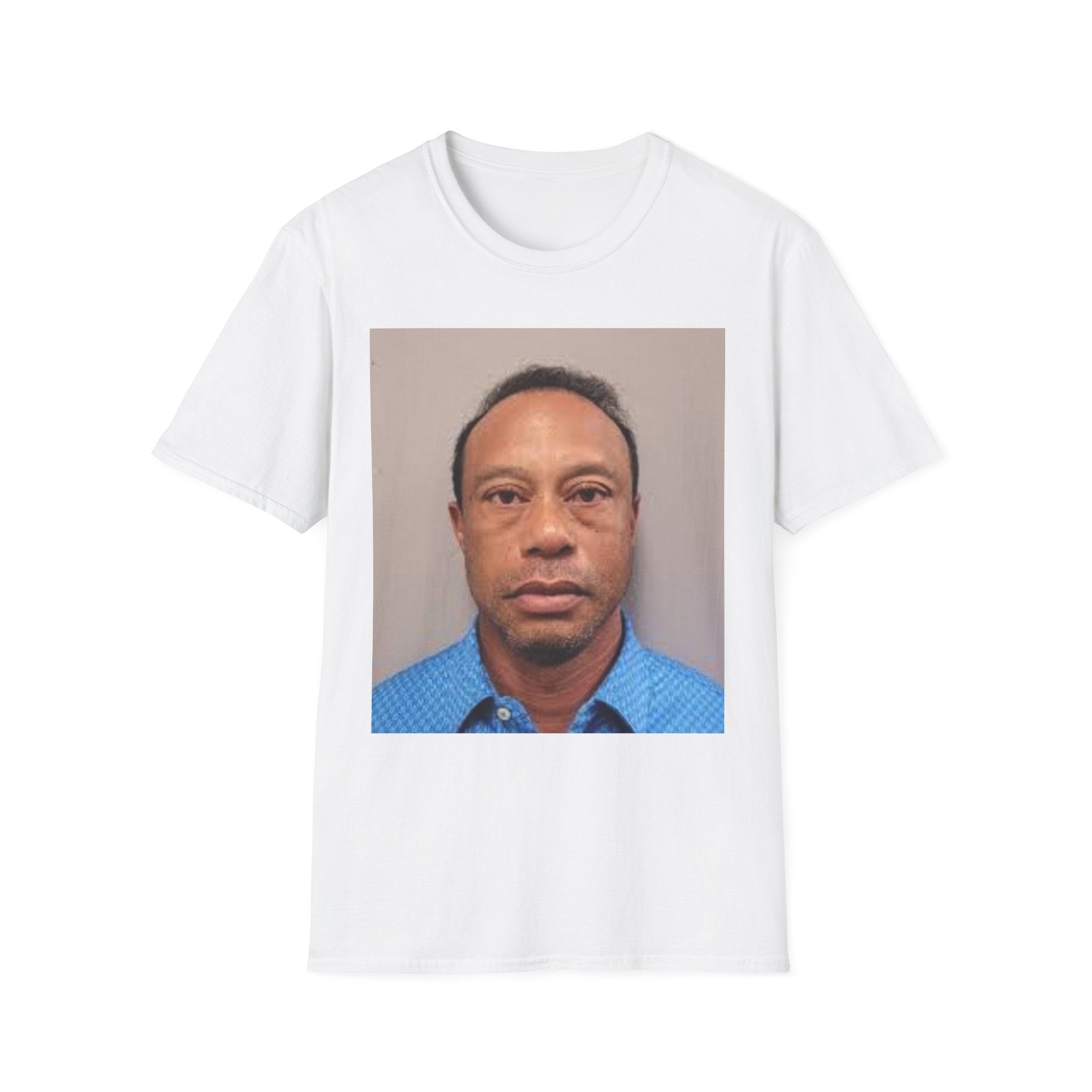 Tiger Woods Mugshot Tee Shirt