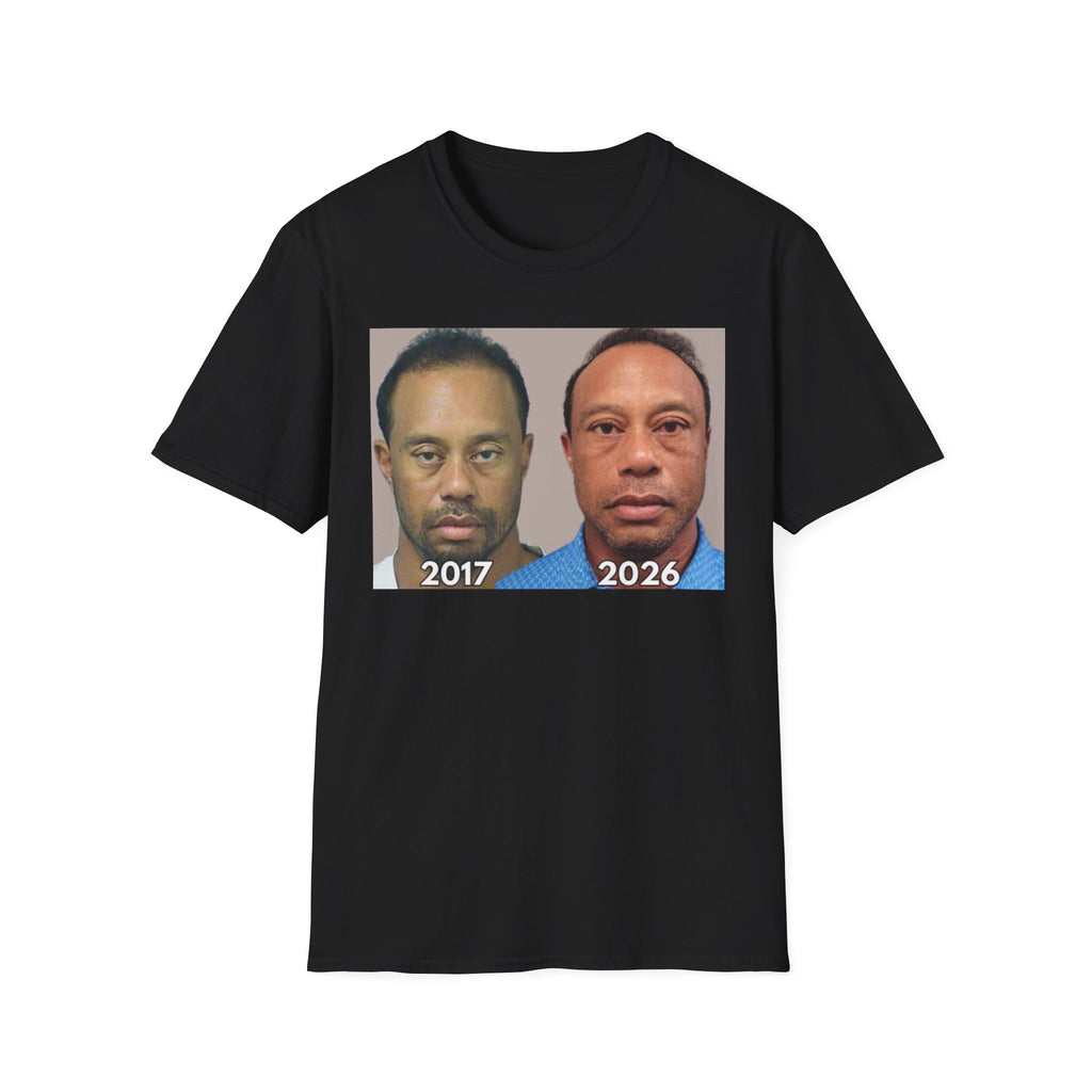 Tiger Woods 2017/2026 Mugshot T Shirt