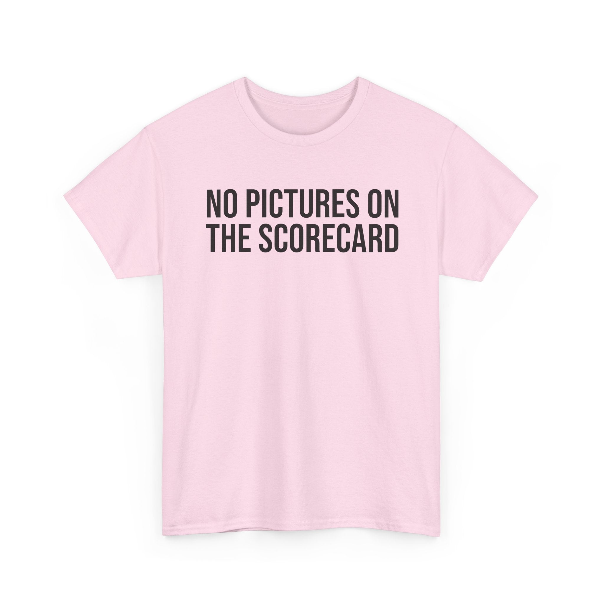 No Pictures On The Scorecard