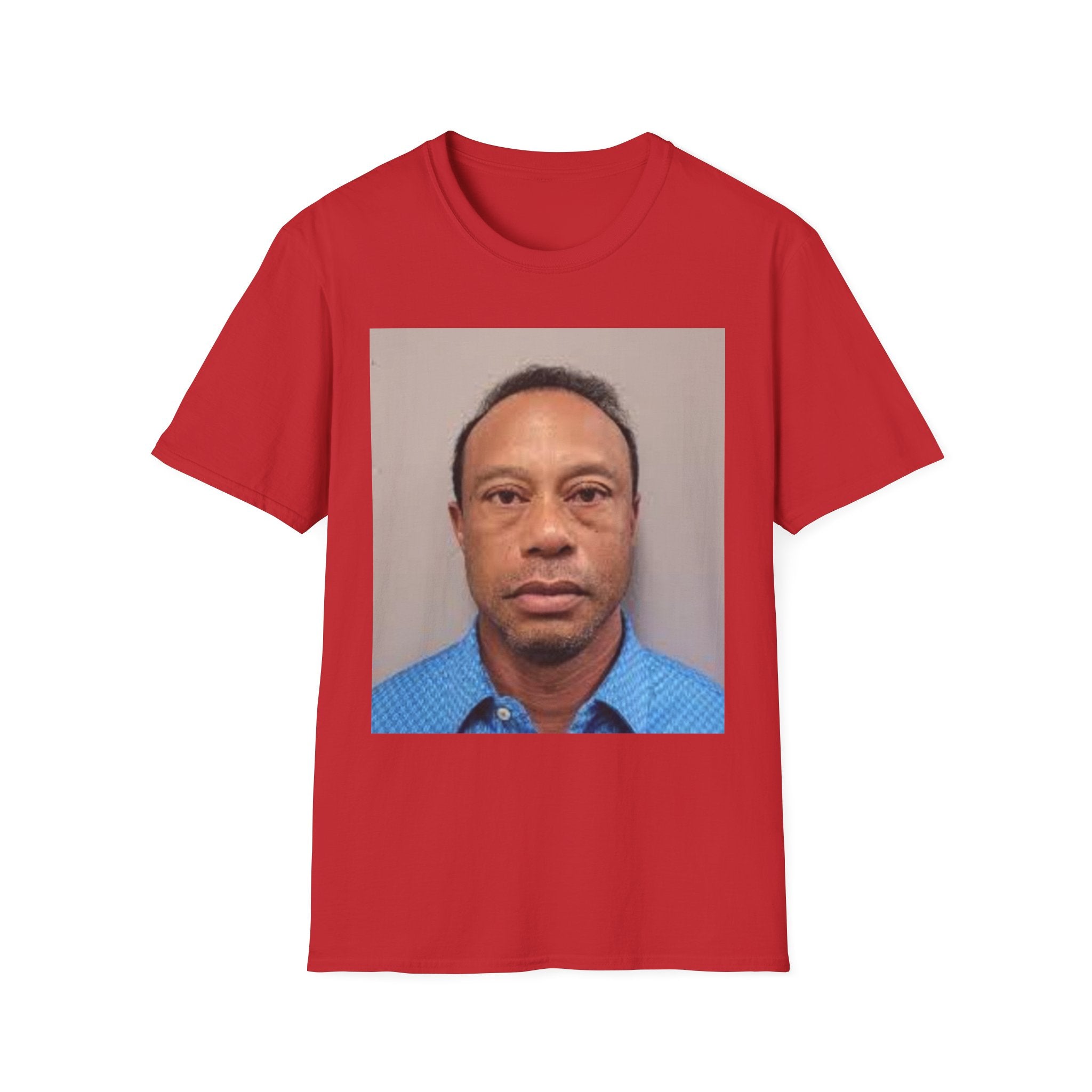 Tiger Woods Mugshot Tee Shirt