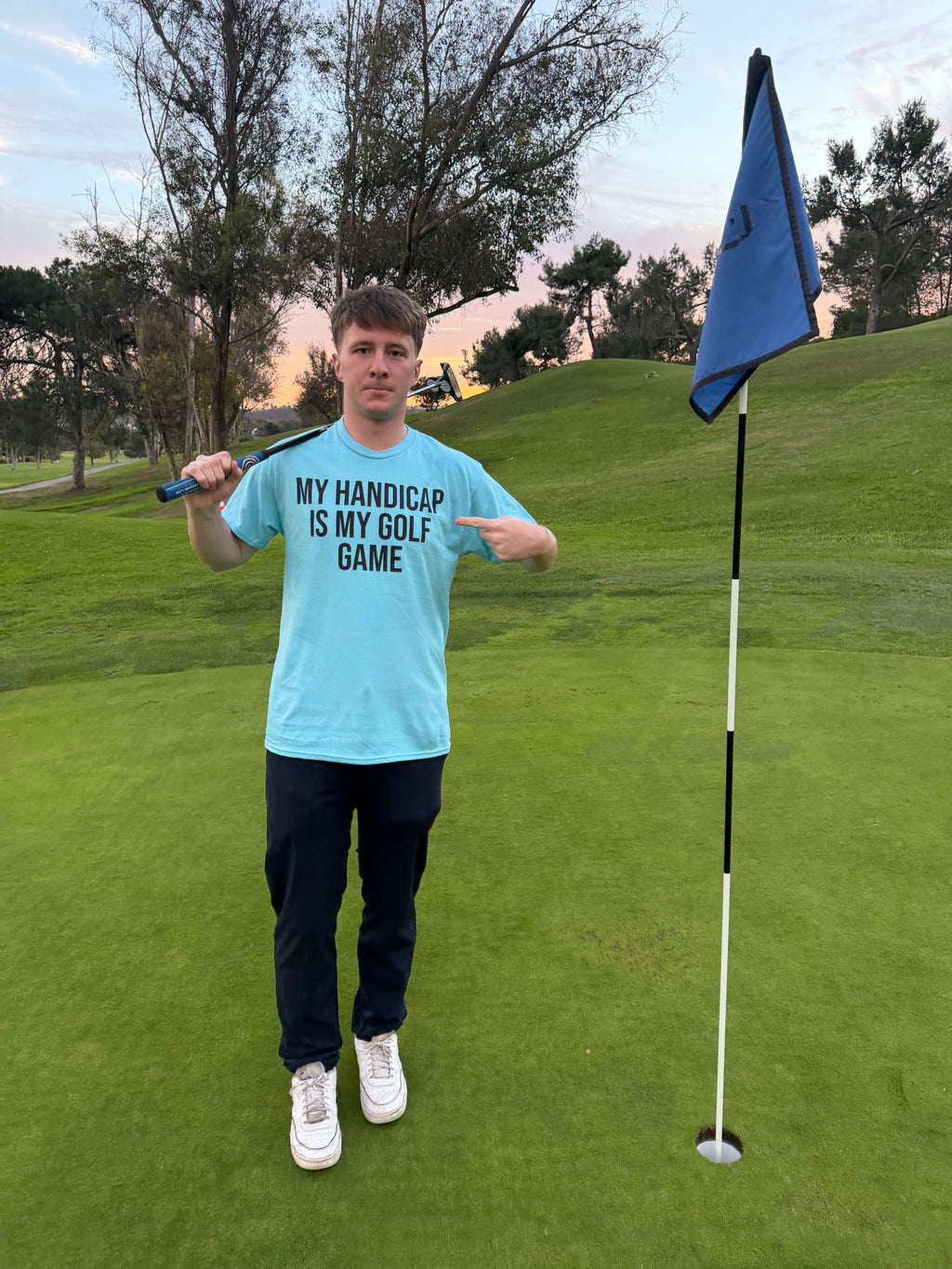 My Handicap Is My Golf Game