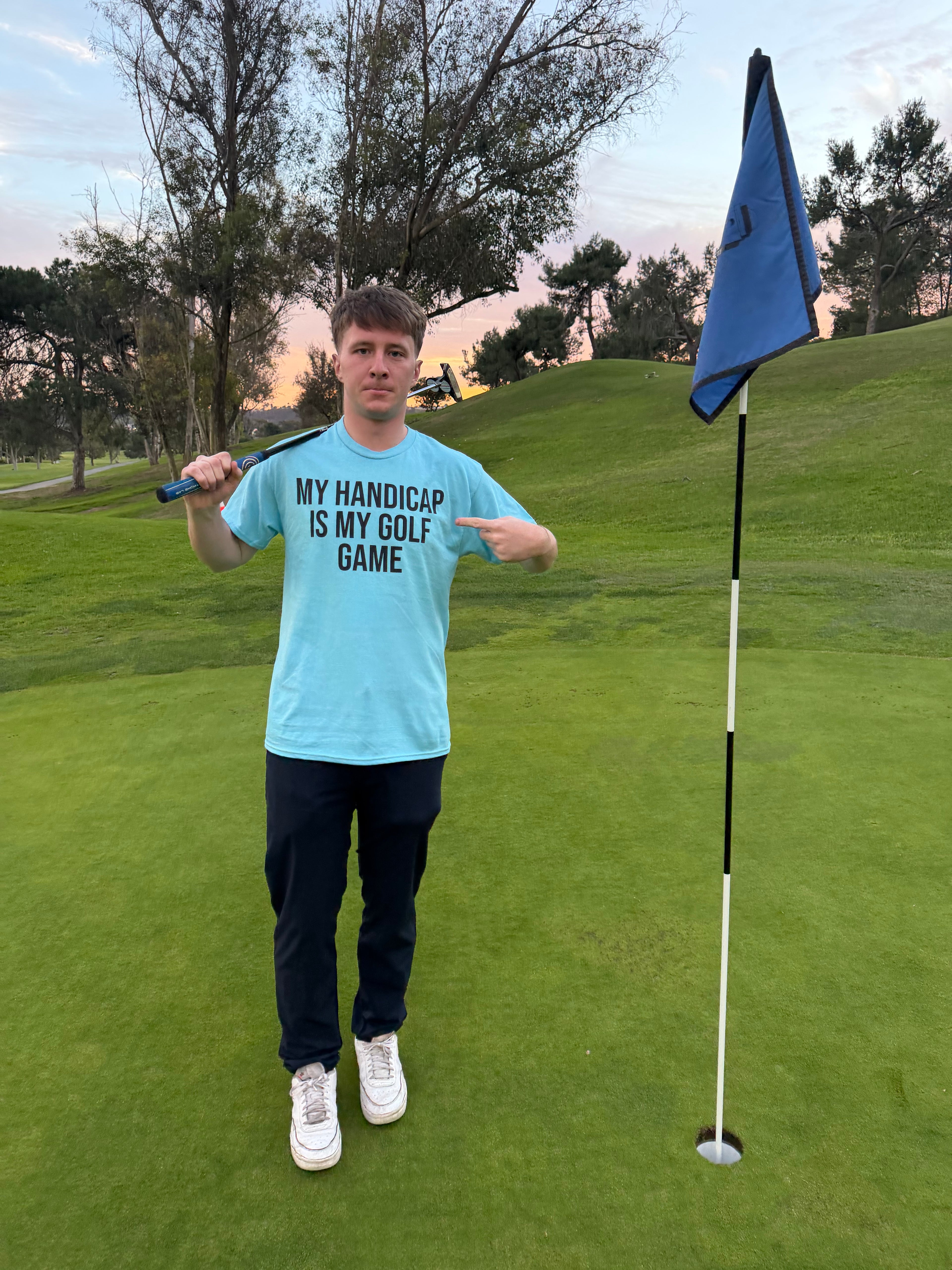 My Handicap Is My Golf Game